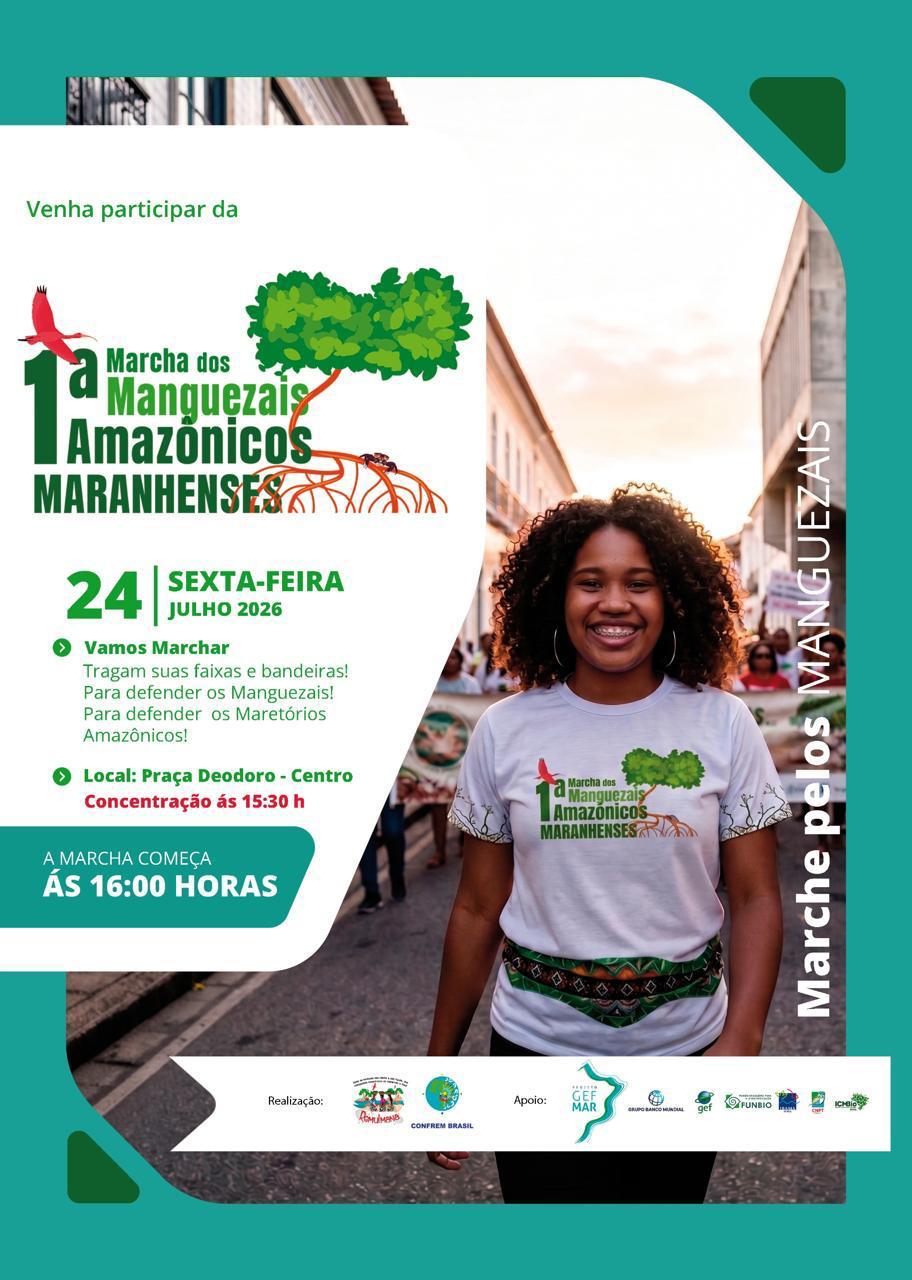 Maranhão se Prepara para a Primeira Marcha dos Manguezais Amazônicos: Um Grito pela Vida e Justiça Climática